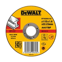 DeWALT Řezný kotouč do úhlové brusky na kov plochý 230x22,2x3,0mm Typ 1 DT42601