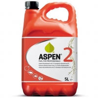 ASPEN 2 alkylátový benzín namíchaný pro 2 taktní motory 5 Litrů