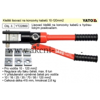  YATO Kleště lisovací koncovky kabelů 10-120mm2  YT22860