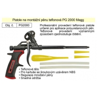 pistole na montážní pěnu teflonová MAGG PG2000