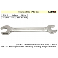 YATO klíč stranový 30x32mm  YT0378